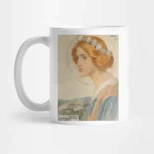 St. Dorothy by Frederick Sandys Mug